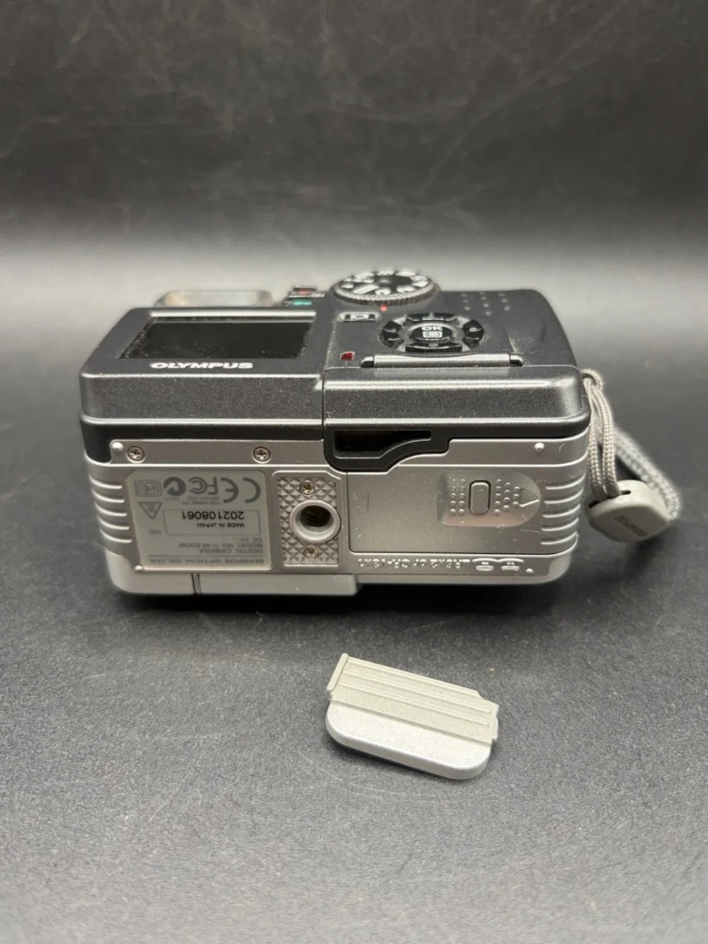 Olympus Camedia D-40 Zoom Vintage Digital Camera Photography Silver Tn Untested